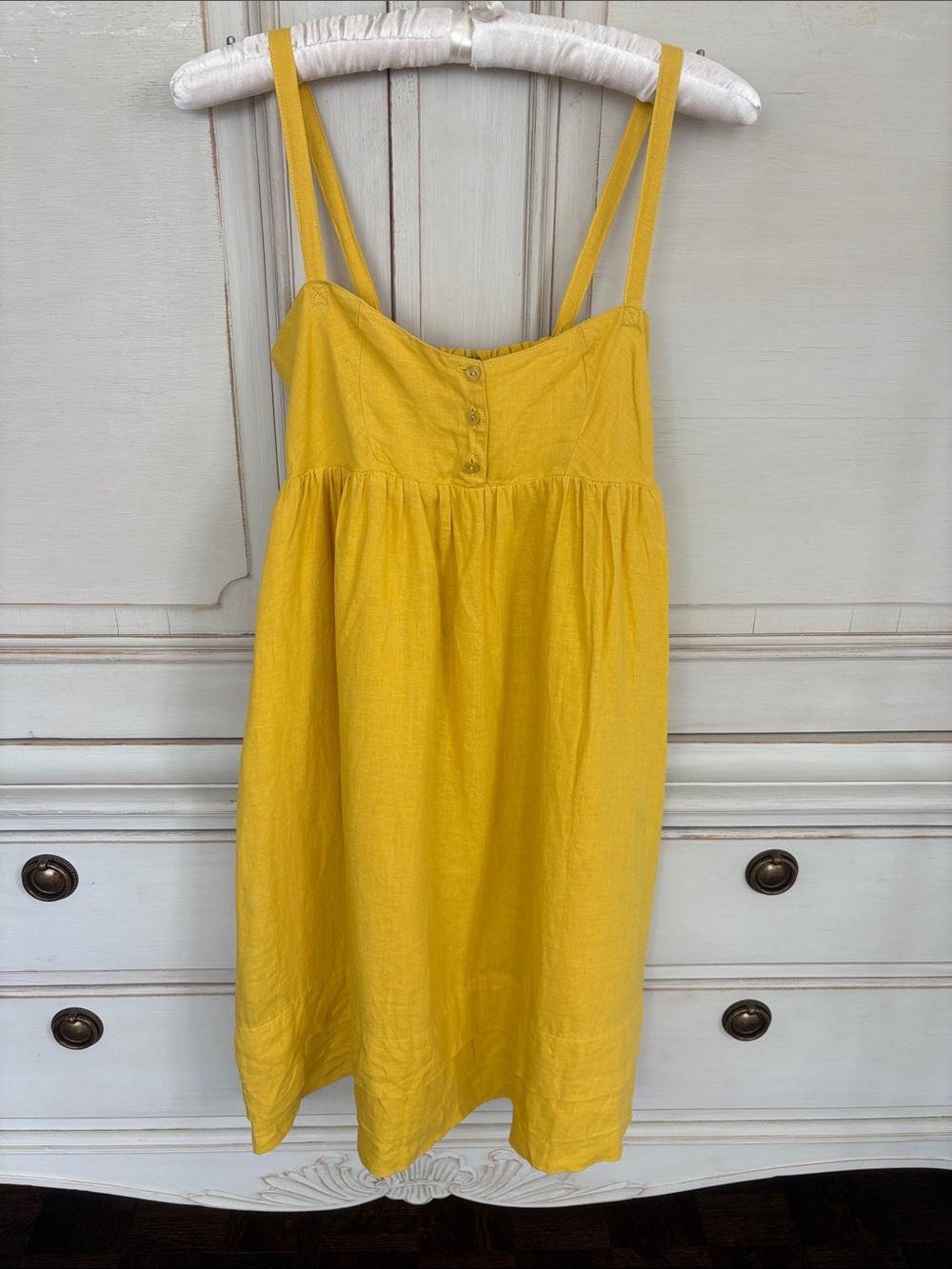 Linen Sundress with adjustable straps